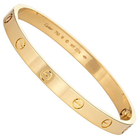 cartier love chain bracelet|preowned cartier love bracelet.